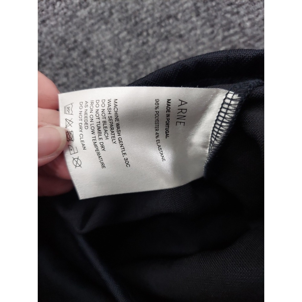 Arne Pants Trousers Womens Medium Blue Pull On Drawstring Stretch‎ Pockets - Picture 4 of 15
